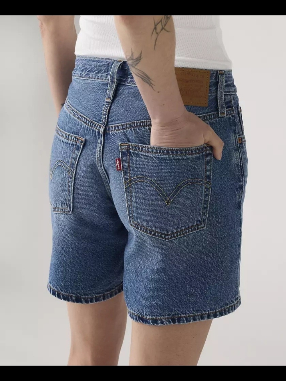 Levi's 501 Denim Shorts Sz 33